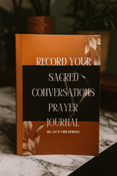 Record Your Sacred Conversations Prayer Journal | 100ml Luxury Body Oil | Nourishing, Non - Greasy, Fast - Absorbing, Long - lasting Fragrance | Self - Care & Skincare Gift | GRADORE AUREUM